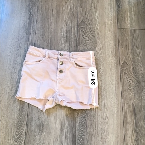 H&M girls 3 button pink shorts. Size: 12/13Y - Picture 6 of 6